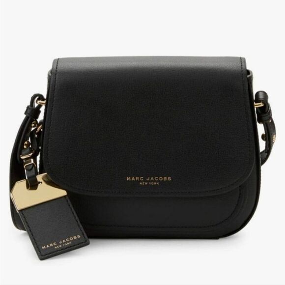 HP💎 Marc Jacobs Rider Saddle Bag Black - Picture 2 of 5